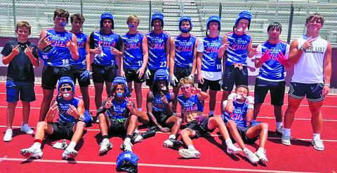 Tidehaven ISD photo Tidehaven’s JV/B Team 7on7 group are in the state 7on7 tournament. They competed in the Ganado State Qualifying tournament and went 3-0. They defeated Ganado 36-35, Bloomington 49-6, and Rice 35-28. The 2025 7-on-7 State Tournament will be June 27-28 in College Station.