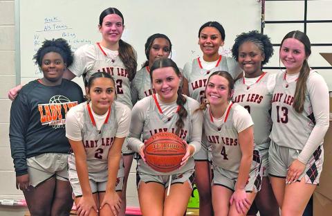 VVISD photo Van Vleck Lady Leps defeated East Bernard 53-38 Friday, Jan. 23.