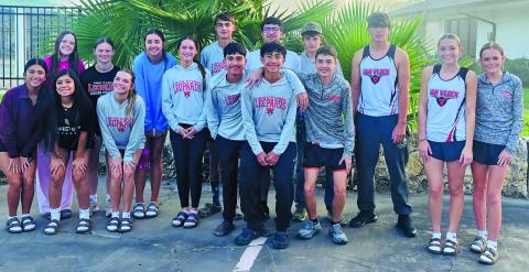 VVHS Cross Country Coach Rilea Sanders photo Van Vleck HS Cross Country team hit the course at the Ricebird Run in El Campo.! These Leopards showed up ready to compete, push themselves, and represent Leopard Nation, said VVHS Cross Country Coach Rilea Sanders.