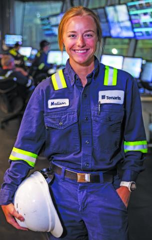 TenarisBayCity photo Matagorda County native Madison O’Neal knew she wanted to be a manager one day.