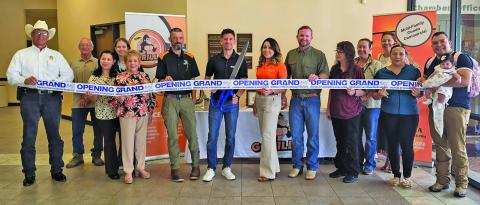Gorilla Property Services recently had its grand opening. The company offers many property maintenance needs. Call them at 979-318-1535 to clean gutters, windows, roof, dryer vent. They can even hang your holiday lights. Contributed photo