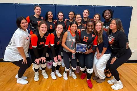 VVISD photo Van Vleck Lady Leopard Volleyball recently went undefeated and finished it off with a championship win over the Columbia Lady Necks to bring home the Silver Bracket Championship! 