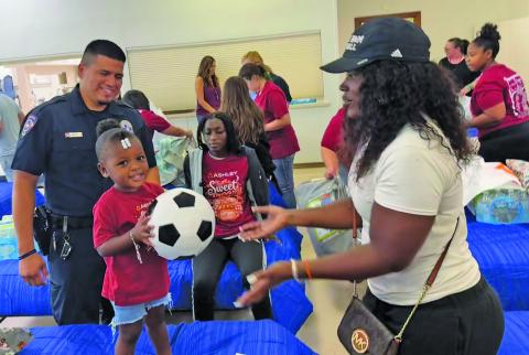 Courtesy photo The Bay City Police Department would like to thank Ashley for inviting us to be part of their Hope to Dream event and for allowing us to serve alongside them and many other community partners in providing new beds to children in our community. This special event served 34 children, with each child receiving a brand-new bed frame, mattress, sheets, blanket, pillow, and additional donated items to help create a comfortable space they can call their very own.