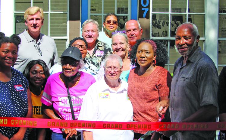 Sentinel Photo/Mike Reddell The grand reopening of the Sanford Community Center Saturday, June 18, represents a milestone in bringing Palacios Colored School history back to life.