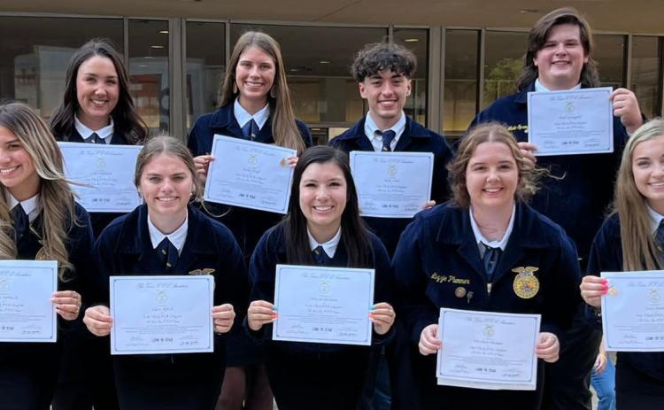 Van Vleck FFA photo