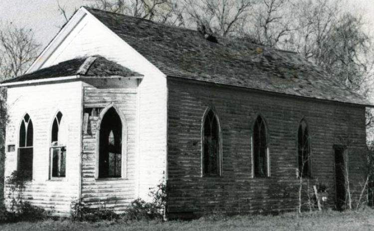 Photo courtesy of Matagorda County Museum Mt. Zion Missionary Baptist Church, also known as Mt. Zion Baptist Church No. 1, was located in the Allenhurst Cemetery.