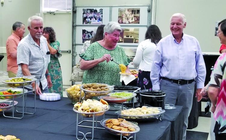 Sentinel Photo/MaLinda Reddell Matagorda County Museum celebrated its 60th anniversary at a Friday, July 28, gathering of about 40 people.