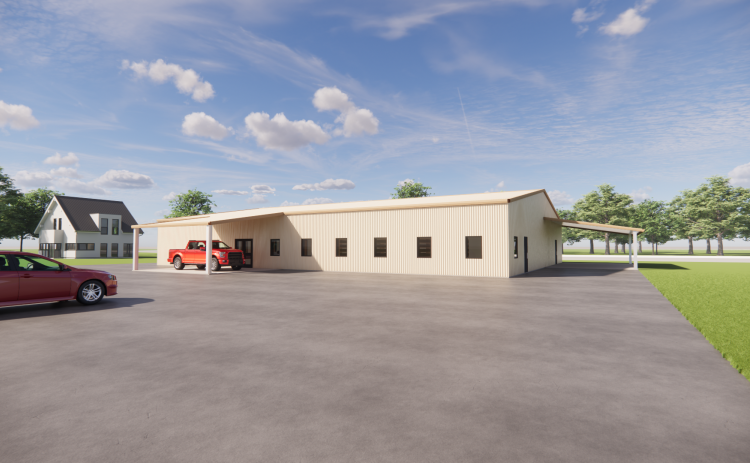 From Precinct 2 This is a computer rendering of the 3 D virtual tour of the idea for the JP 2 building in Matagorda. Commissioners Court issued $7.4 million in certicates of obligation and part of that will pay for the structure that will house several offices for law enforcement personnel, such as a JP, constable, deputy, game warden and state trooper.