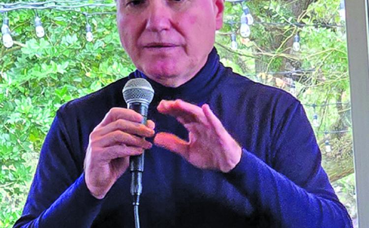 Sentinel photo/Jessica Shepard Dr. George Hanna