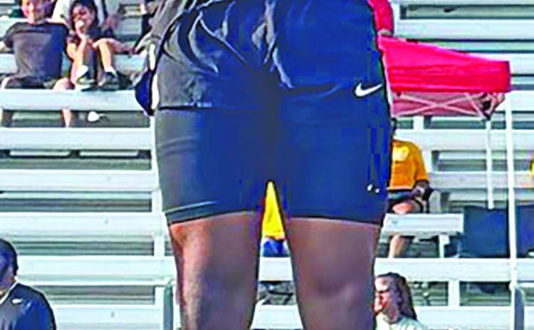 Jaylen Harris - 300 hurdles Area Champion
